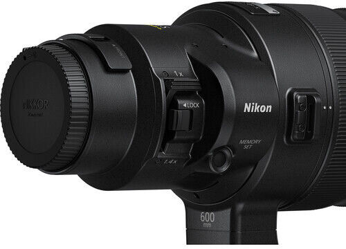 Nikon Full Frame Φωτογραφικός Φακός NIKKOR Z 600mm f/4 TC VR S Super Telephoto για Nikon Z Mount Μαύρος