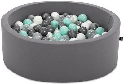 Larisa & Pumpkin Ball Pit Classic made of Fabric Gray