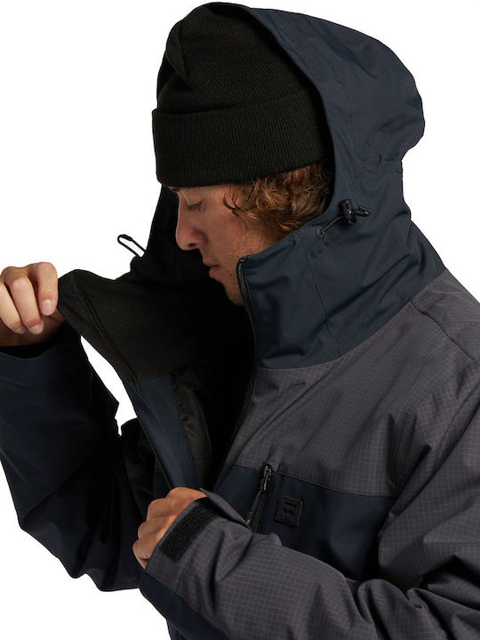 Billabong A/DIV Outsider F6JM20BIF2-0019 Ανδρικό Μπουφάν για Σκι & Snowboard Μαύρο