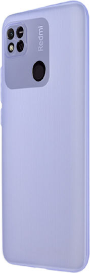 Vivid Slim Back Cover Σιλικόνης Transparent Purple (Redmi 10A)