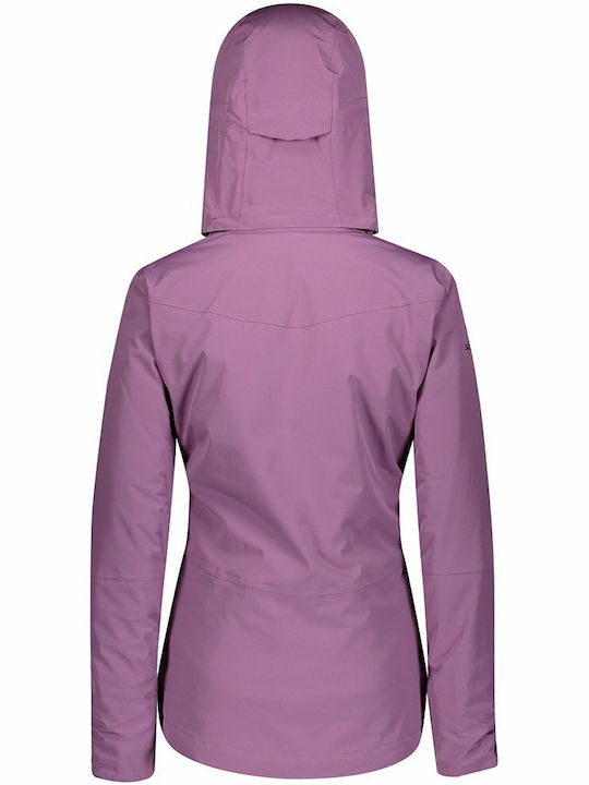 Scott Ultimate Dryo 10 277722-6468 Frauen Jacke aus für Ski & Snowboard Cassis Pink