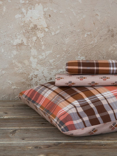 Nima Duvet Cover Set Cotton Single with Pillowcase 160x240 Dakota Pink