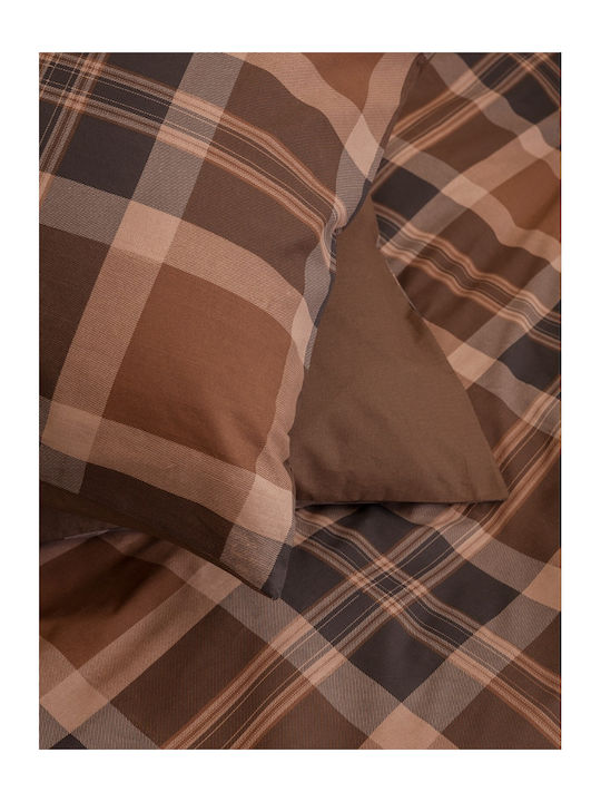 Nima Duvet Cover Set Cotton Single with Pillowcase 160x240 Madum Earth