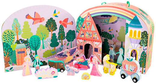 Floss & Rock Fairytale Holzpuppenhaus