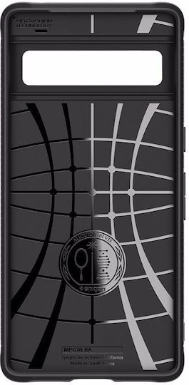 Spigen Rugged Armor Umschlag Rückseite Silikon 2mm Schwarz (Google Pixel 7 Pro)