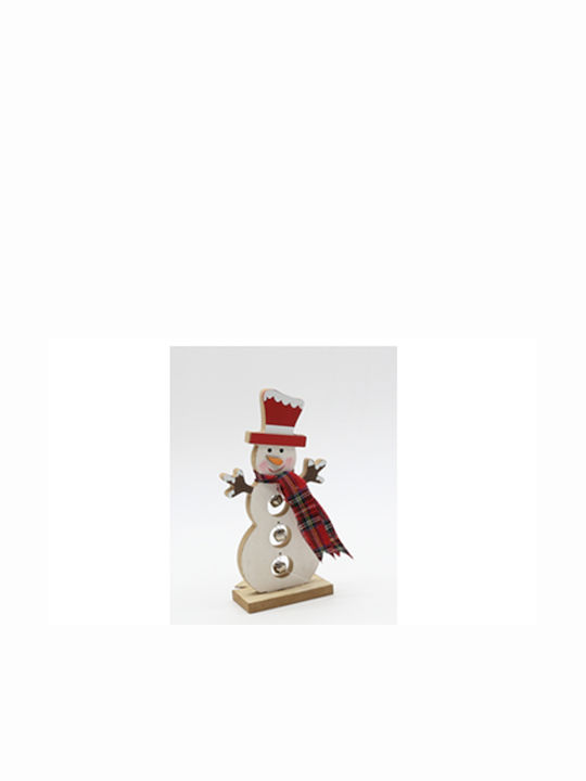 Christmas Wooden Figure SNowman Height 36cm