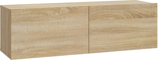 Животно помещение ТВ единица Sonoma Oak 6pcs Д100xШ30xВ30бр