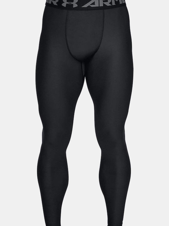 Under Armour Ανδρικό Ισοθερμικό Παντελόνι Compression Μαύρο