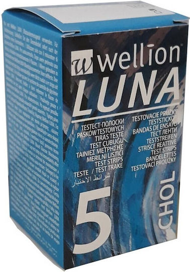 Wellion Luna CHOL Consumabile Medicale De Clinică 5 Bucăți