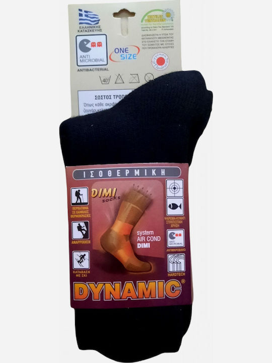 Dimi Socks 11006 Женски термо чорапи Черен