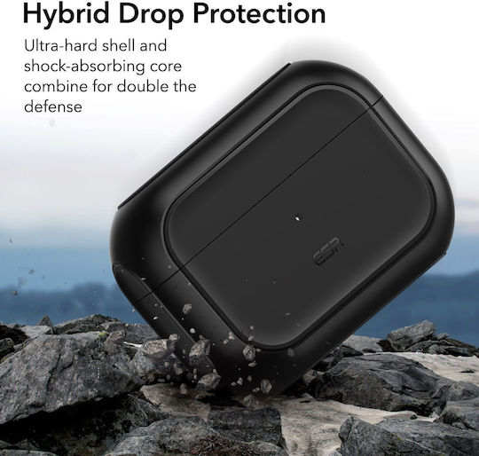 ESR Orbit Halolock Magsafe Plastic / Silicone Case Black for Apple AirPods Pro