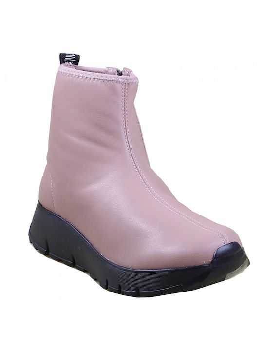 Piccadilly Women's Ankle Boots Platform Pink