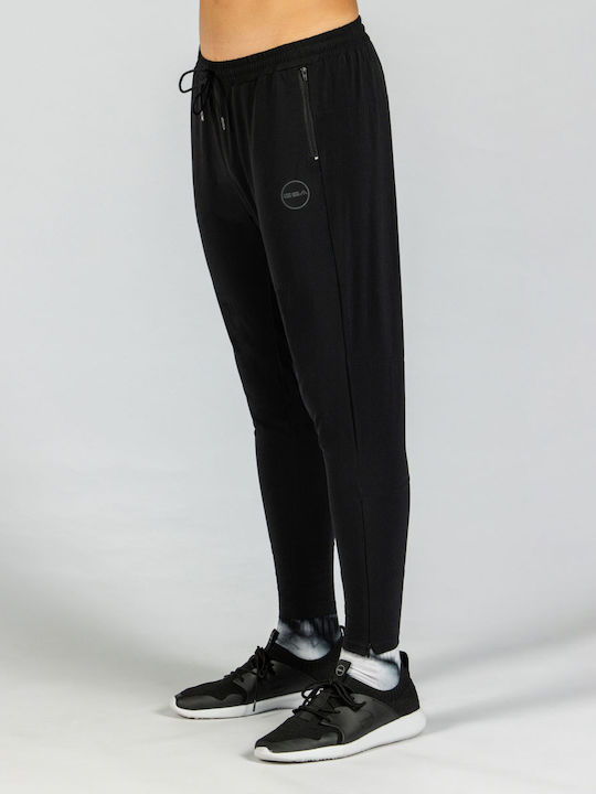 GSA Men's Sweatpants with Rubber Black