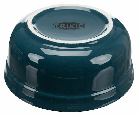 Trixie Eat On Feet Ceramic Bowl Food & Water for Dog & Cat with Base 250ml 13cm in Gray Color 2pcs