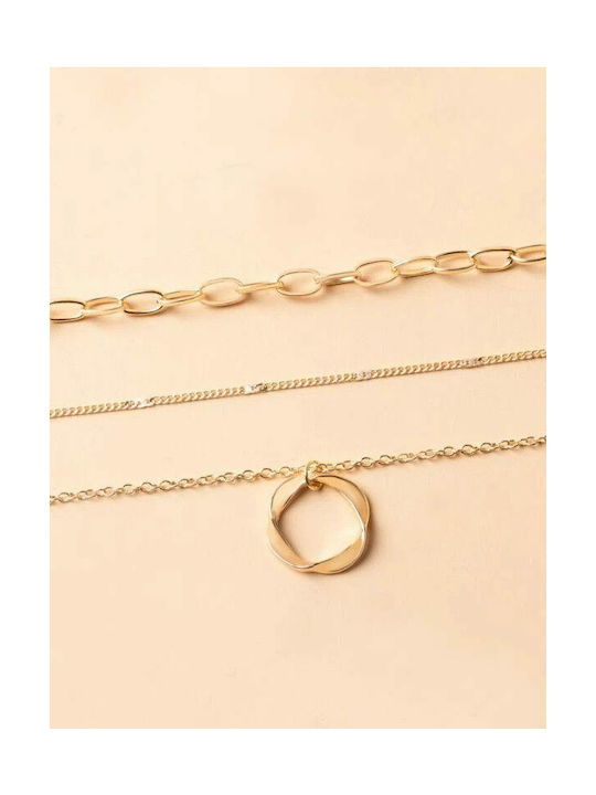 Famous Shoes Necklace Triple