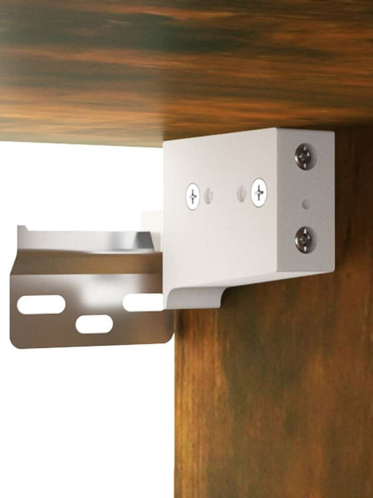 TV-Ständer Rauch Eiche 4 Stück M80xT30xH30cm