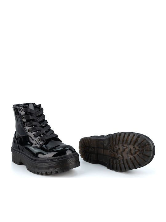 Elinor Kids Boots with Zipper Black