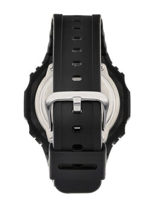 Casio G-Shock Analog/Digital Men's Watch 46mm Chronograph Battery with Black Rubber Strap