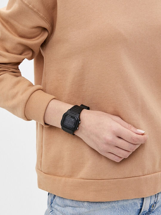 Casio Ρολόι Μπαταρίας με Καουτσούκ Λουράκι