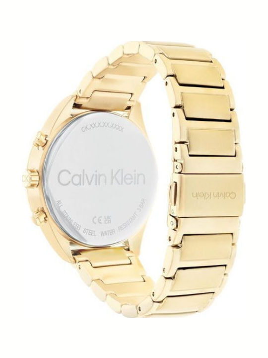 Calvin Klein Women's Watch with Gold Metal Bracelet