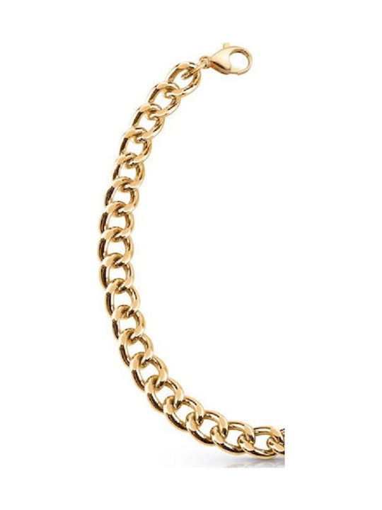Guess Enchainted Γυναικεία Αλυσίδα Λαιμού από Ατσάλι Επιχρυσωμένη