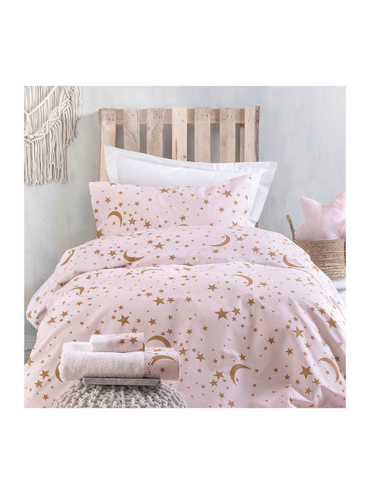 Rythmos Duvet Crib Cotton Moonlight Pink 110x150cm