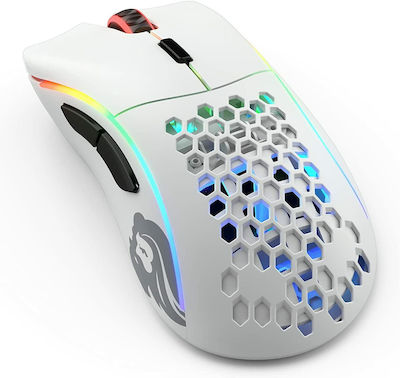 Glorious PC Gaming Race Model D Wireless RGB Gaming Mouse 19000 DPI Matte White