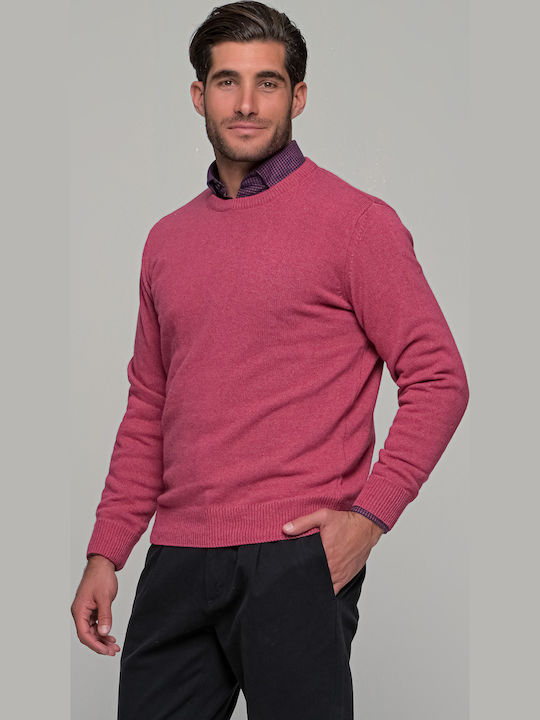 Langarm-Pullover Fuchsie