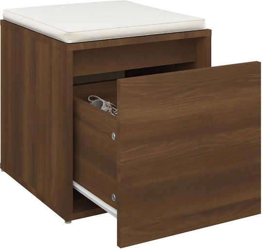 Scaune Camera de zi Cu spațiu de depozitare Lemn Brown Oak 40.5x40x40buc