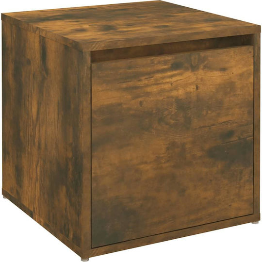 Scaune Camera de zi Cu spațiu de depozitare Lemn Smoky Oak 40.5x40x40buc