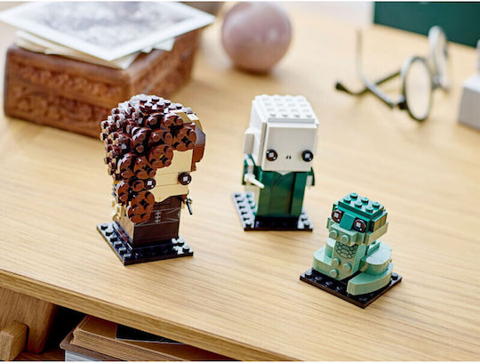 LEGO Brick Headz Voldemort Nagini și Bellatrix pentru 10+ Ani