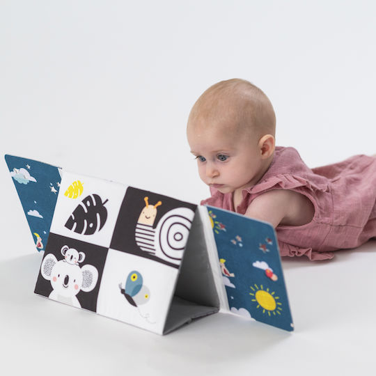 Taf Toys Activity Book Tummy Time Book made of Fabric for 0++ Months