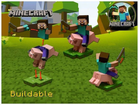 Φιγούρα Δράσης Series 1 Single Blind Box Minecraft για 6+ Ετών