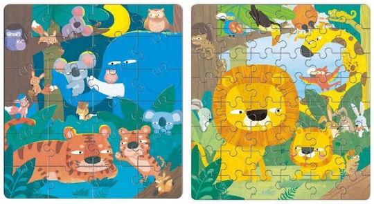 Puzzle pentru Copii Pădure pentru 3++ Ani 72buc Mieredu