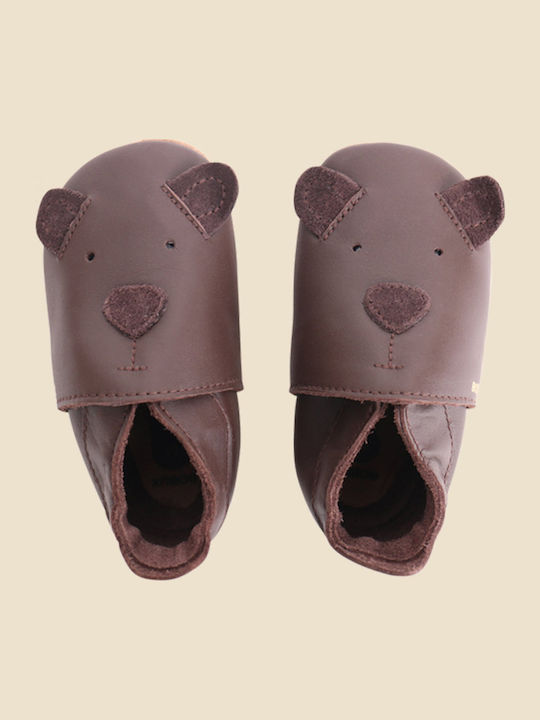 Bobux Baby Slippers Brown