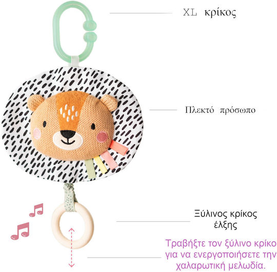 Taf Toys Pendant Toy for Car with Music Lion 12925