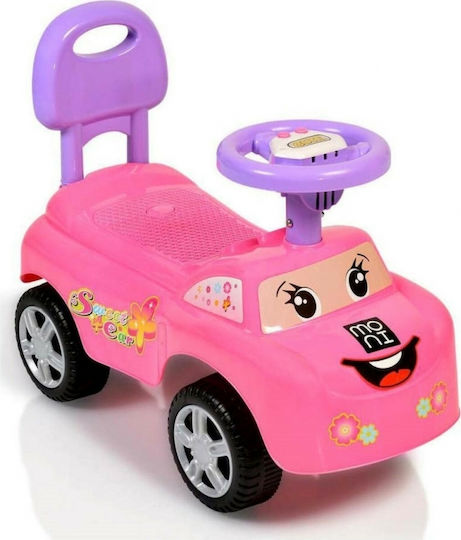 Moni Keep Riding Количка Ride On за 12+ месеца Розова