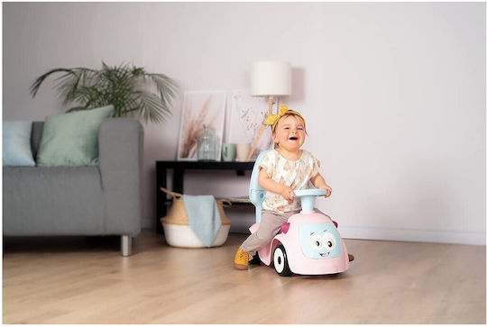 Smoby Maestro Αυτοκινητάκι Ride On με Χειρολαβή για 12+ μηνών Ροζ