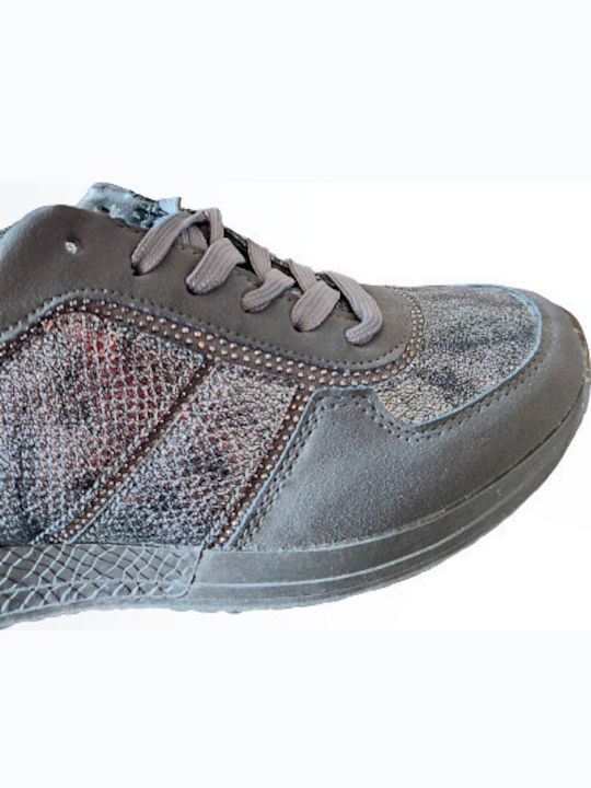 Γυναικεία Ανατομικά Sneakers Γκρι