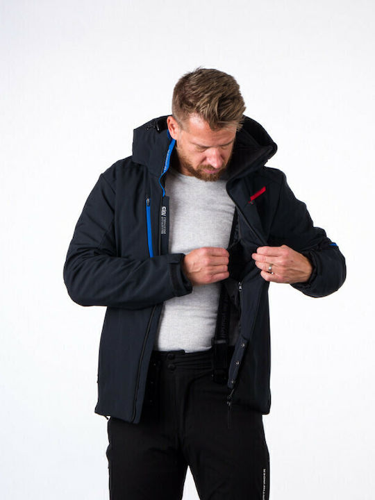 Northfinder Clayton BU-3922SNW-269 Ανδρικό Μπουφάν για Σκι & Snowboard Μαύρο