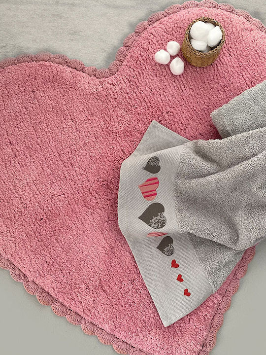 Palamaiki Bath Towel Set 3pcs Carn Multicolored Weight 500gr/m²