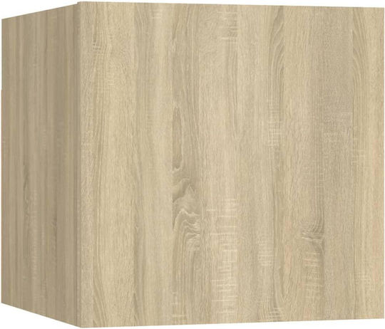 Животно помещение ТВ единица Sonoma Oak 5pcs Д80xШ30xВ30бр