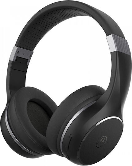 Motorola Moto XT220 Wireless / Wired Over Ear Headphones with 24 hours of Operation Black