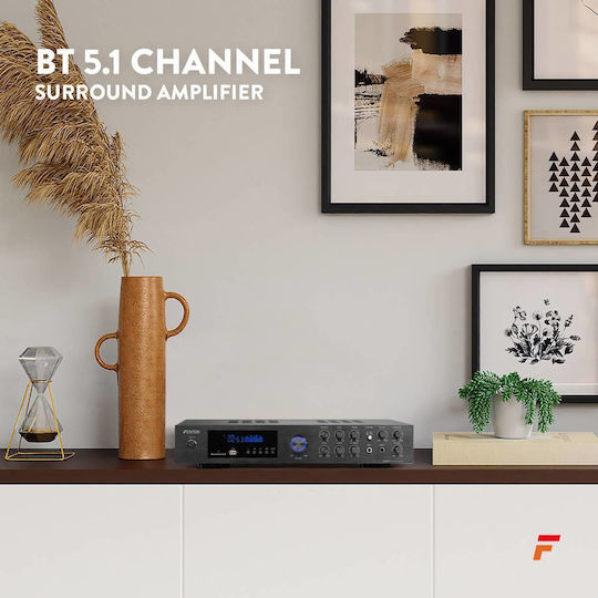 Fenton Ενισχυτής Karaoke AV550BT 103.230 Μαύρος