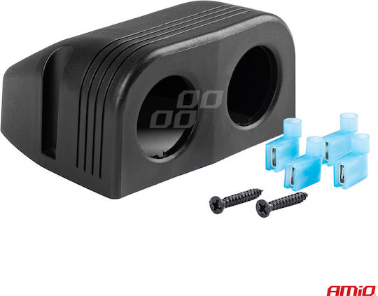 AMiO Car Single Instrument Mount 30mm for Outlets 5x5x3cm