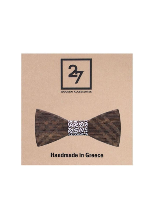 Cravată din lemn Bow Tie Crosslines 27WoodenAccesorii din lemn