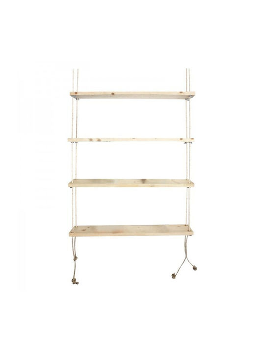 Shelving Unit Floor Rabia Beige 99x16x170cm