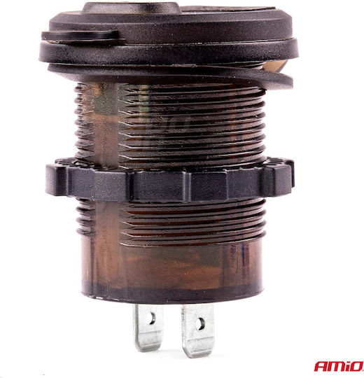 AMiO Car Cigarette Lighter Adapter 12V - 24V
