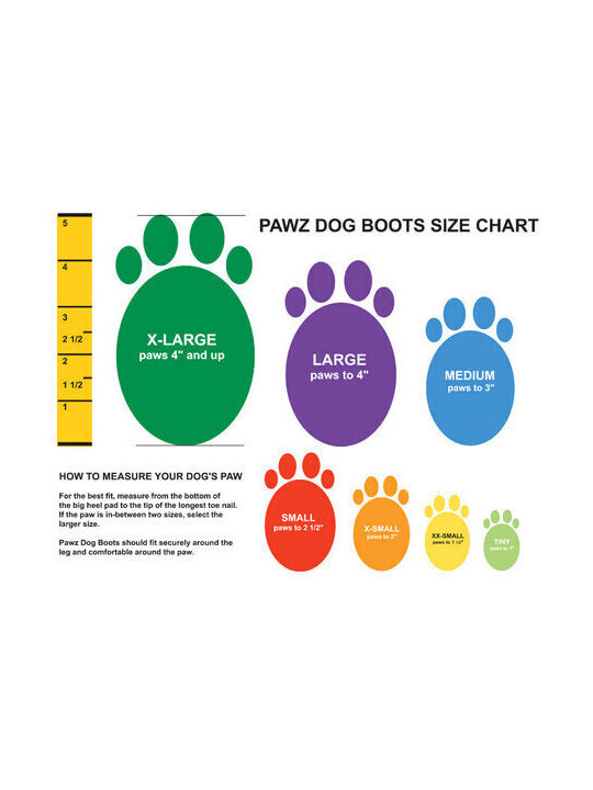 Pawz Pawz Șosete Bocanci pentru câini Mediu 12buc