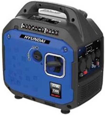 Hyundai HGI 2000 S Silent Generator Suitcase Inverter Gasoline Four-stroke with Handle and Maximum Power 2kVA